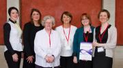 Some of the Legacy Gender Integration Group at Tuesday's event