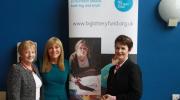 Frances Black (centre) at Tuesday's conference