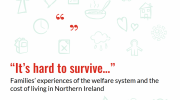 Plans to boost benefits would help with issues raised by a new Save the Children NI report