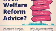 For people in NI the Independent Welfare Changes Helpline is available on 0808 802 0020
