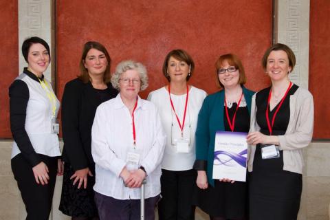 Some of the Legacy Gender Integration Group at Tuesday's event