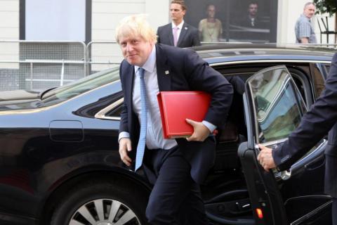 New Prime Minister Boris Johnson