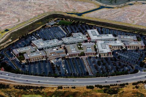 Facebook’s giant campus in California