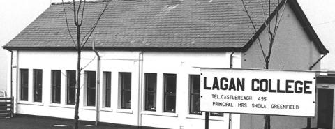 Lagan College opened in 1981 with 28 pupils and no government funding (image courtesy lagancollege.com)