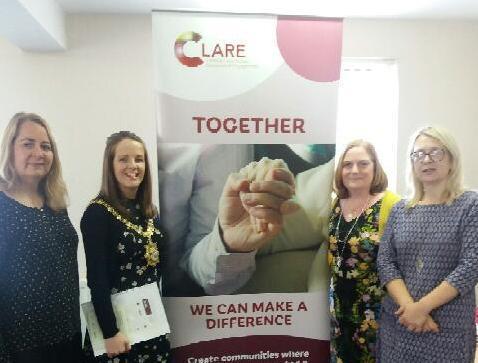 The Lord Mayor of Belfast visited CLARE last month
