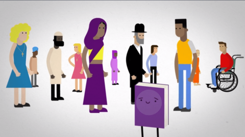 A still from the new NIHRC/EANI animation