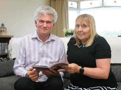 Stroke survivor Rosemary Brown and her partner Martin
