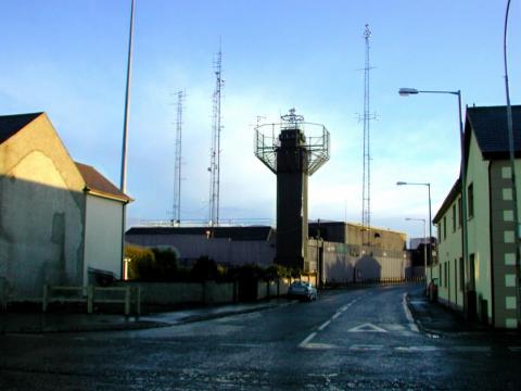 A watchtower in Crossmaglen