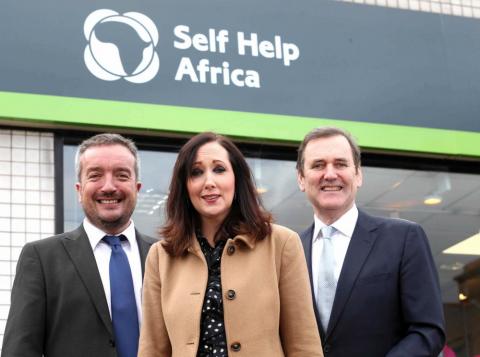 (l-r) Ray Jordan, Siobhan Hanley and Tom Kitt