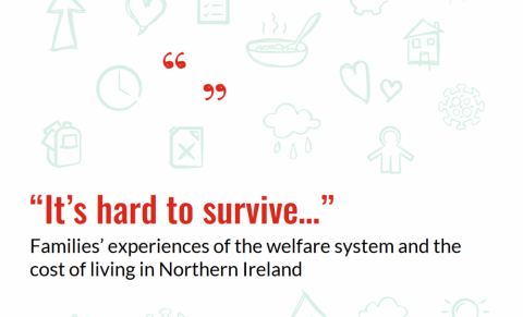Plans to boost benefits would help with issues raised by a new Save the Children NI report