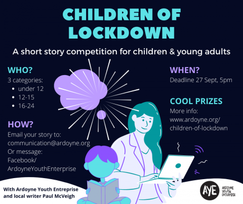 Ardoyne Youth Enterprise is running a writing competition for young people. There are many ways to get young people engaged with the world around them - and to have their voice heard.