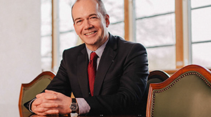 Dr Michael McBride - crafting his message with care