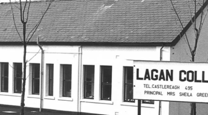 Lagan College opened in 1981 with 28 pupils and no government funding (image courtesy lagancollege.com)