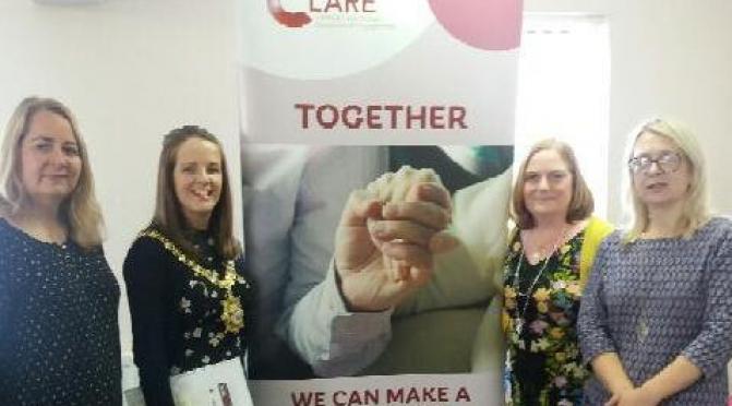 The Lord Mayor of Belfast visited CLARE last month