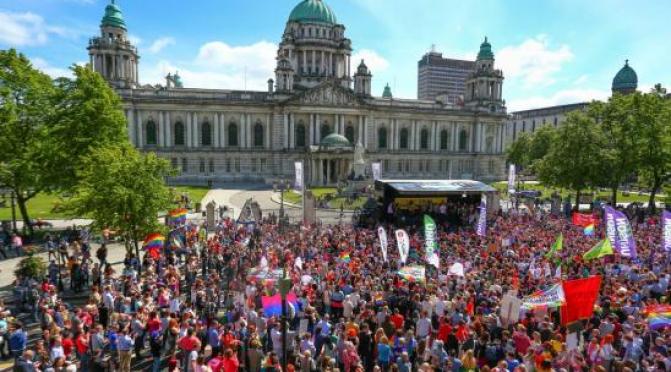 June's marriage equality rally in Belfast made a difference to the Assembly vote