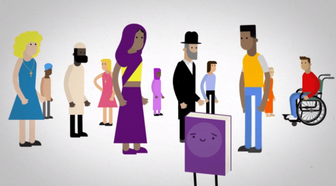 A still from the new NIHRC/EANI animation